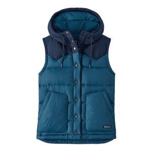 NWT Women’s Patagonia Bivy Down Vest Rare Lagom Blue Size Large